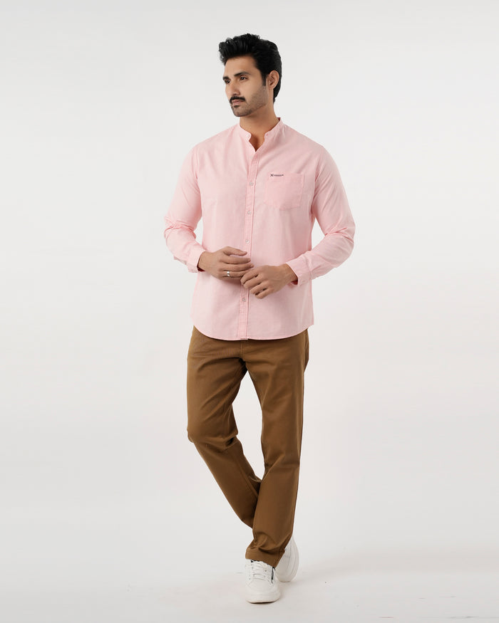 Men's Casual Chambray Shirt