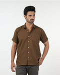 Eminent Men's Casual Half Sleeves Shirt - Brown, Men's Shirts, Eminent, Chase Value