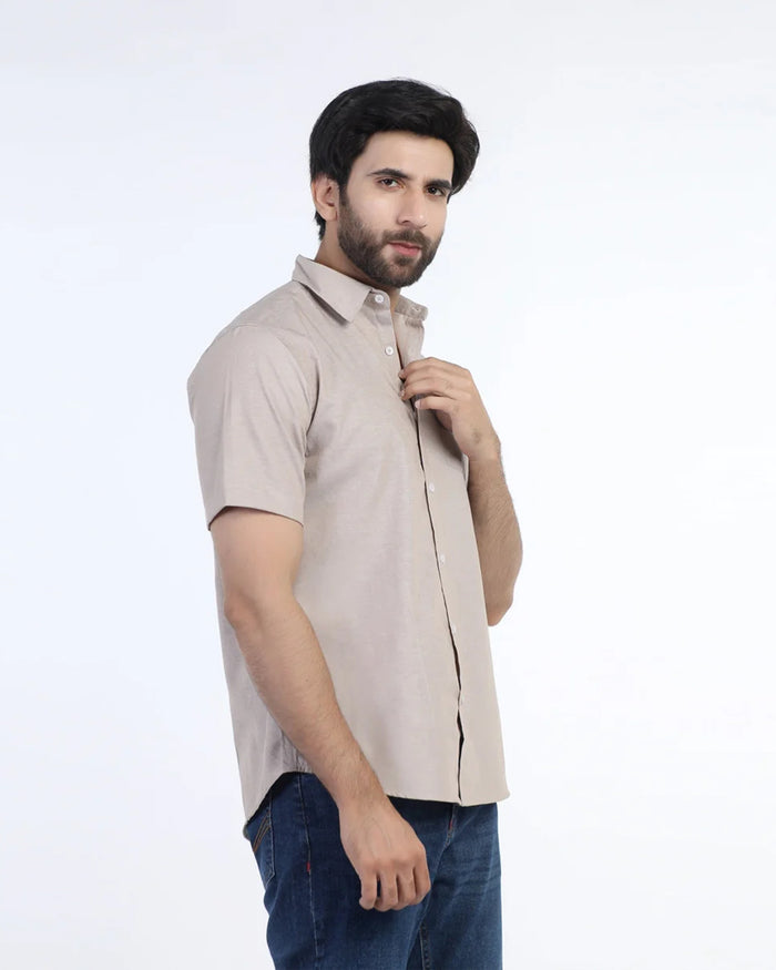 Men's Casual Half Sleeves Shirt