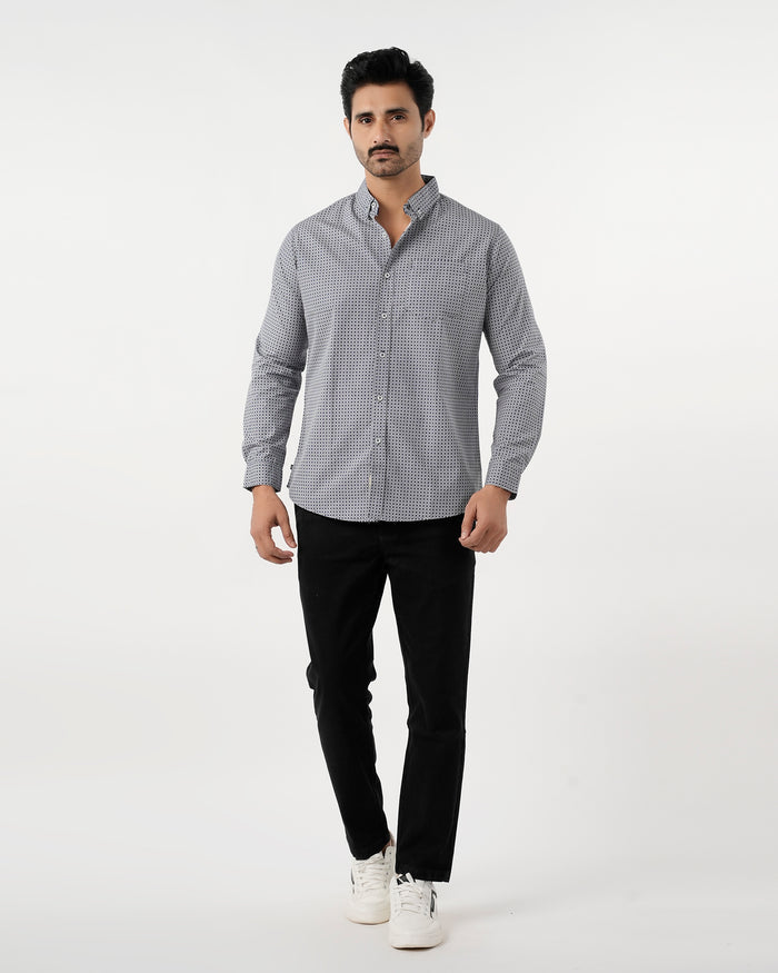 Men's Casual Printed Shirt