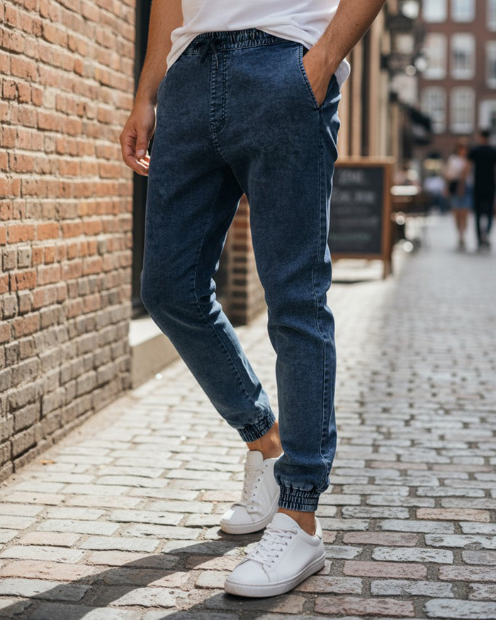 Men's Chino Pants - Light Blue