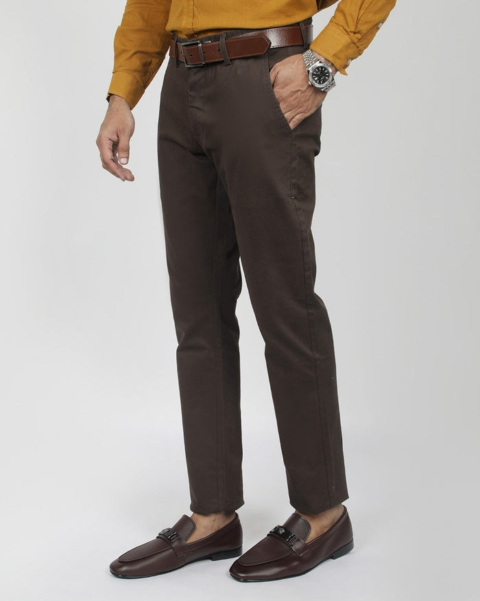 Eminent Men's Cotton Casual Pant - Chocolate, Men's Casual Pants & Jeans, Eminent, Chase Value