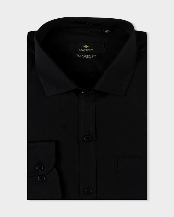 Men's Formal Shirt - Black