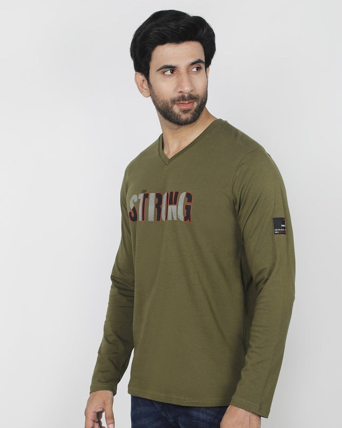 Eminent Men's Round Neck Full Sleeves T-Shirt - Beach, Men's T-Shirts & Polos, Eminent, Chase Value