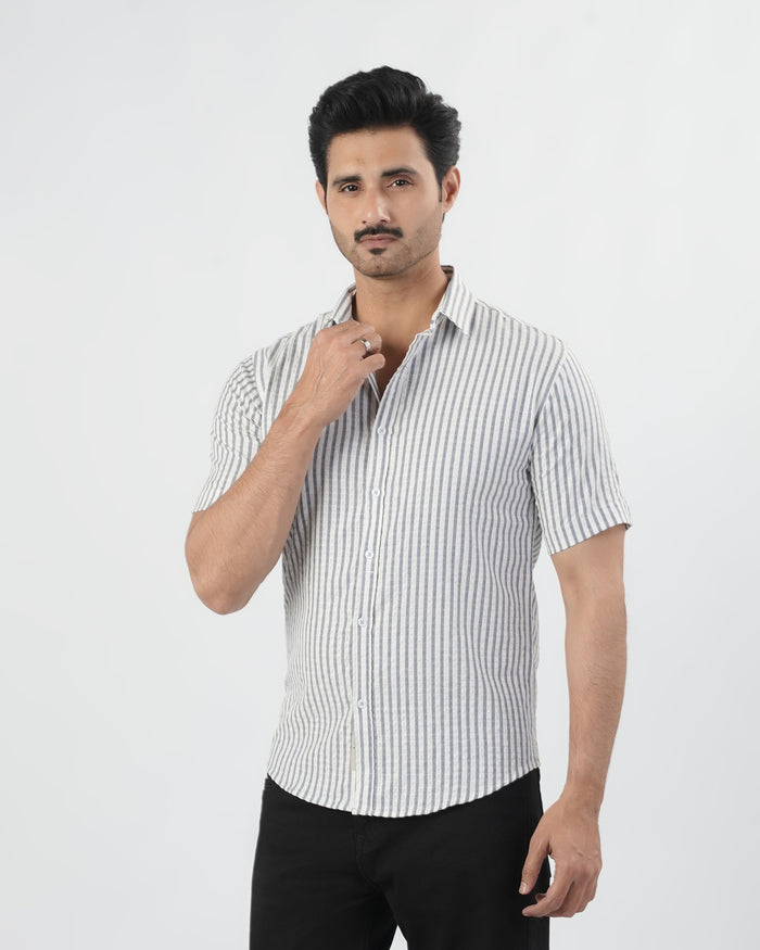 Men's Half Sleeves Casual Shirt