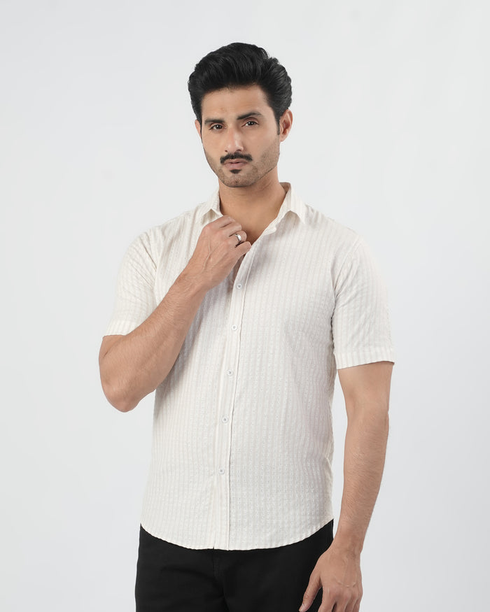 Men's Half Sleeves Casual Shirt