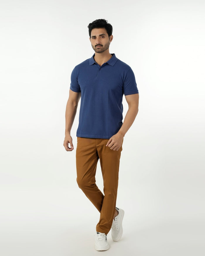 Eminent Men's Basic Polo T-Shirt - Navy Blue, Men's T-Shirts & Polos, Eminent, Chase Value