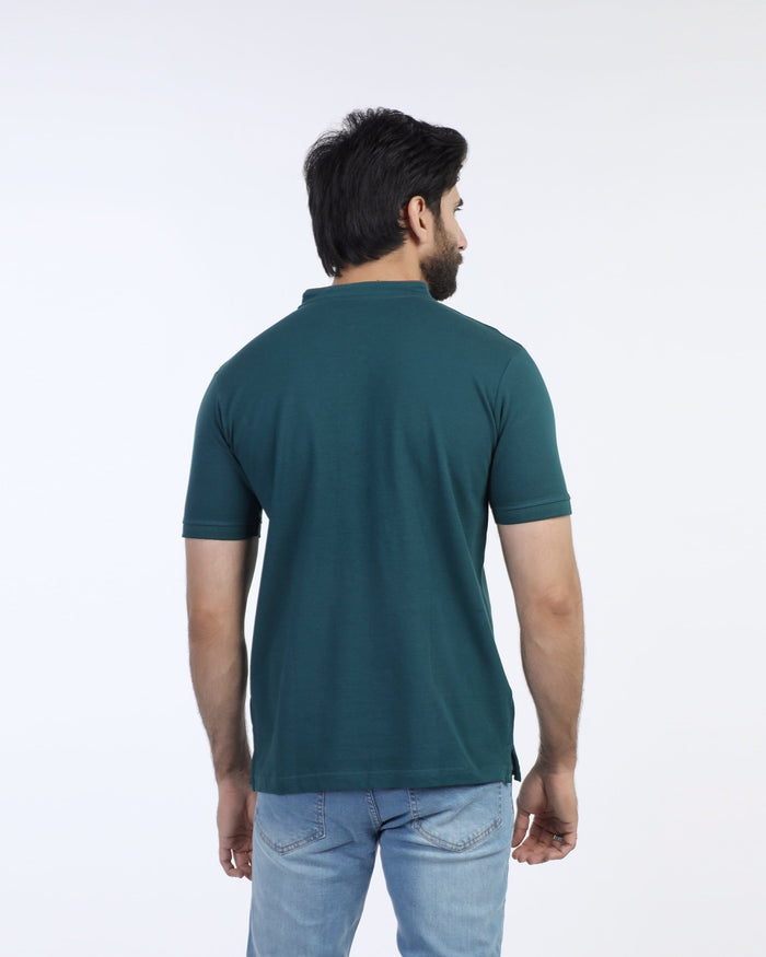 Eminent Men's  Half Sleeves Polo T-Shirt - Deep Teal, Men's T-Shirts & Polos, Eminent, Chase Value