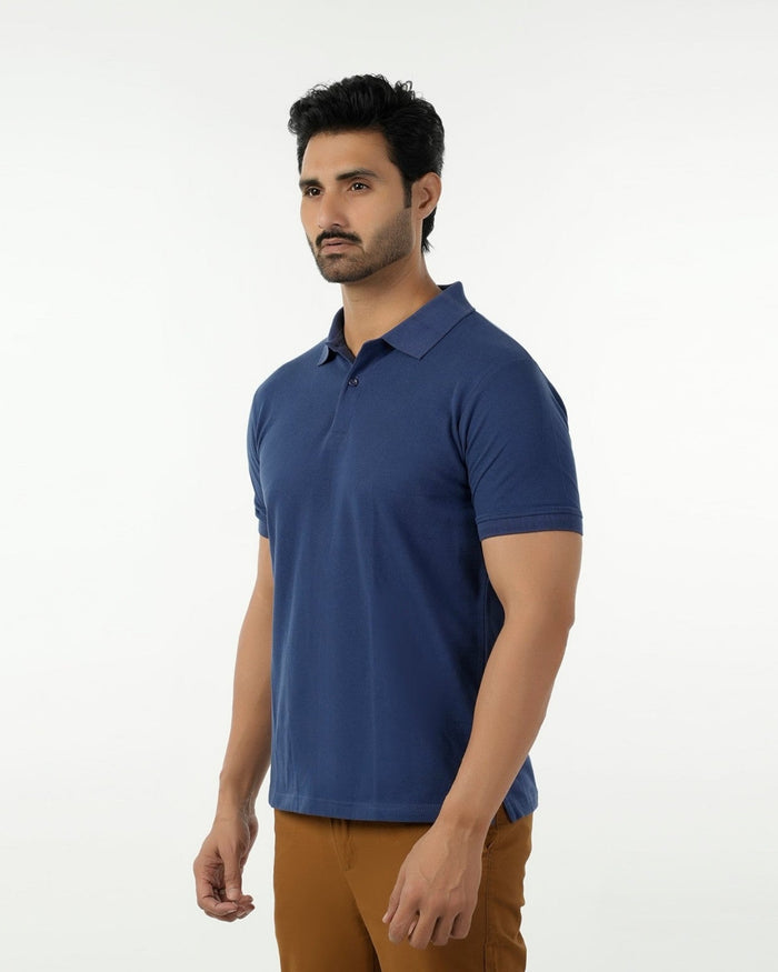 Eminent Men's Basic Polo T-Shirt - Navy Blue, Men's T-Shirts & Polos, Eminent, Chase Value