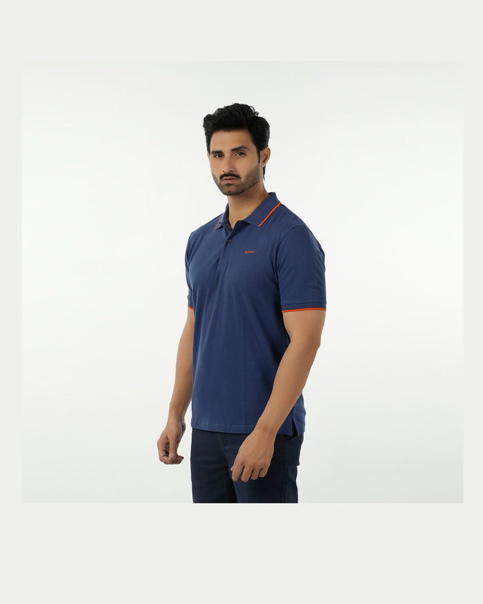 Eminent Men's Polo Half Sleeves T-Shirt - Navy Blue, Men's T-Shirts & Polos, Eminent, Chase Value