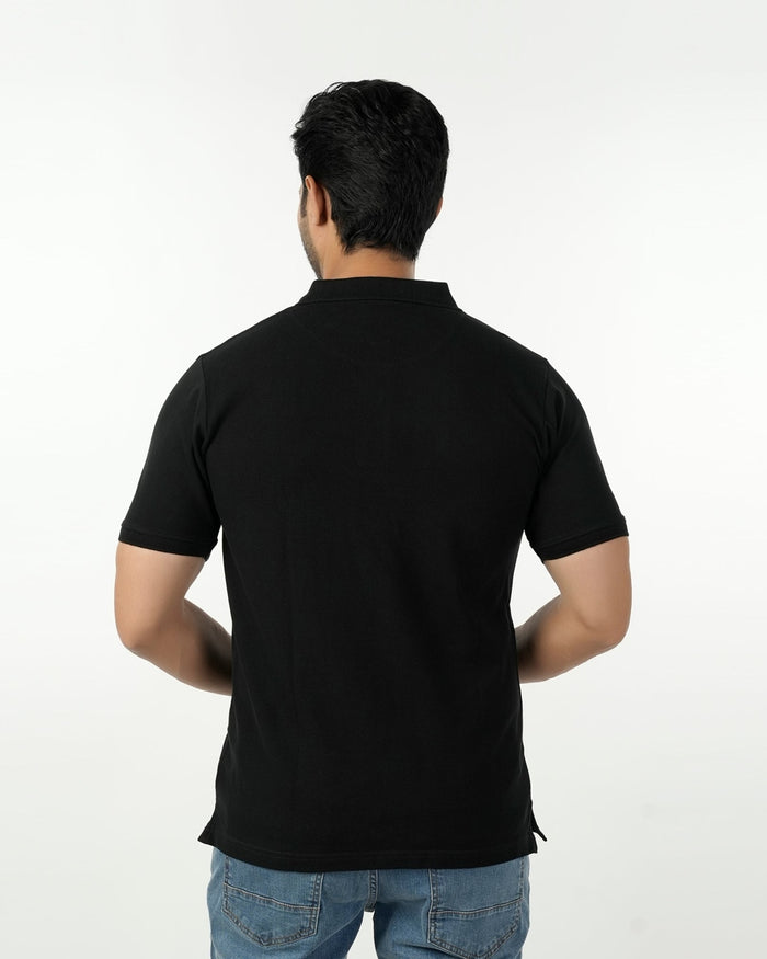 Eminent Men's Basic Polo T-Shirt - Black, Men's T-Shirts & Polos, Eminent, Chase Value