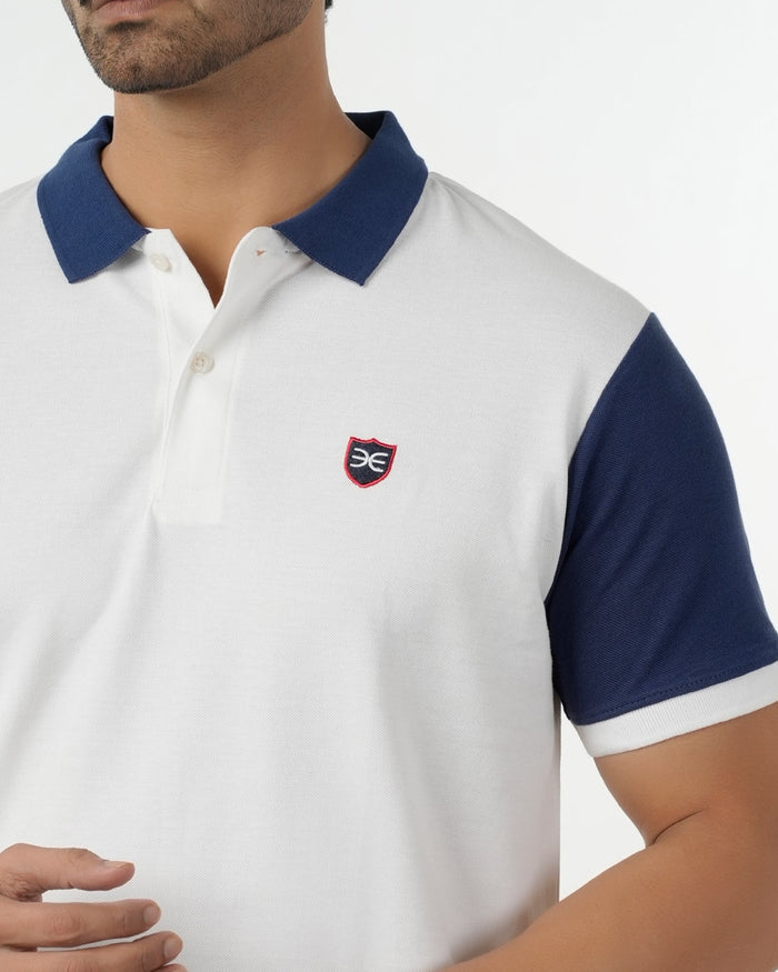 Eminent Men's Polo Half Sleeves T-Shirt - White, Men's T-Shirts & Polos, Eminent, Chase Value
