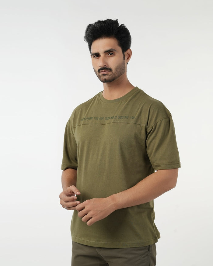 Men's Half Sleeves Round Neck T-Shirt