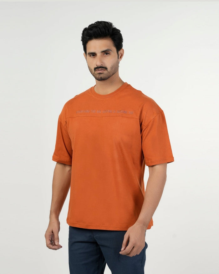 Men's Half Sleeves Round Neck T-Shirt