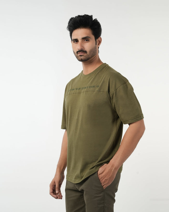 Men's Half Sleeves Round Neck T-Shirt