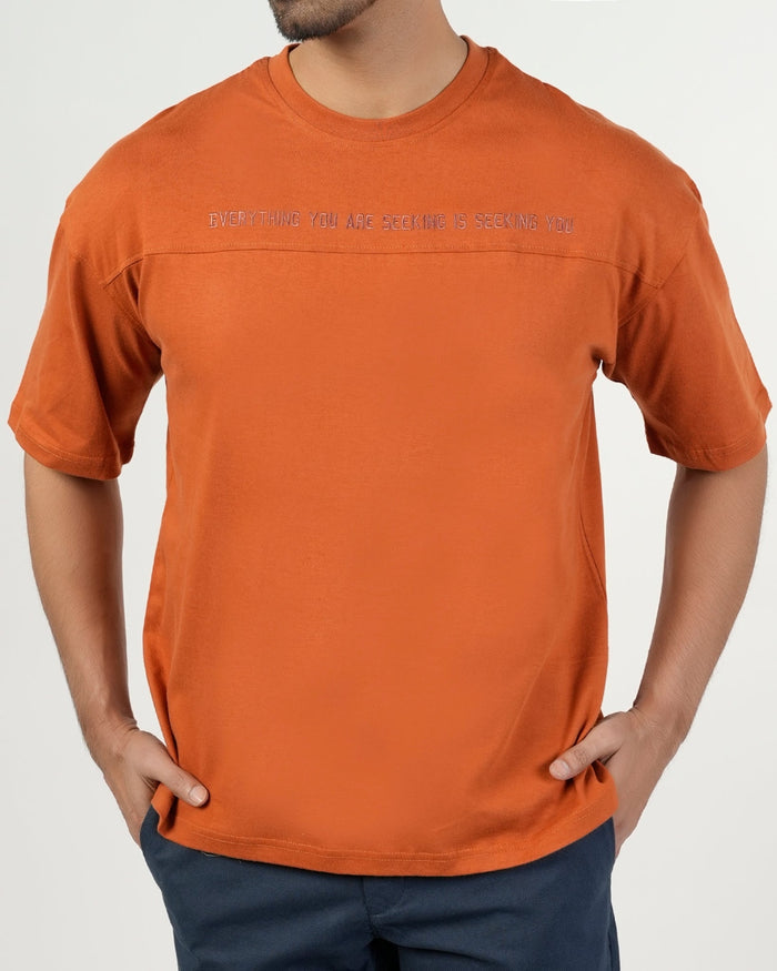 Men's Half Sleeves Round Neck T-Shirt
