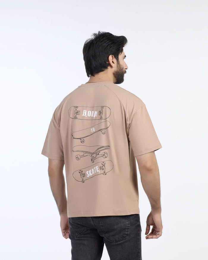 Eminent Men's Half Sleeves  Printed T-Shirt - Brown, Men's T-Shirts & Polos, Eminent, Chase Value