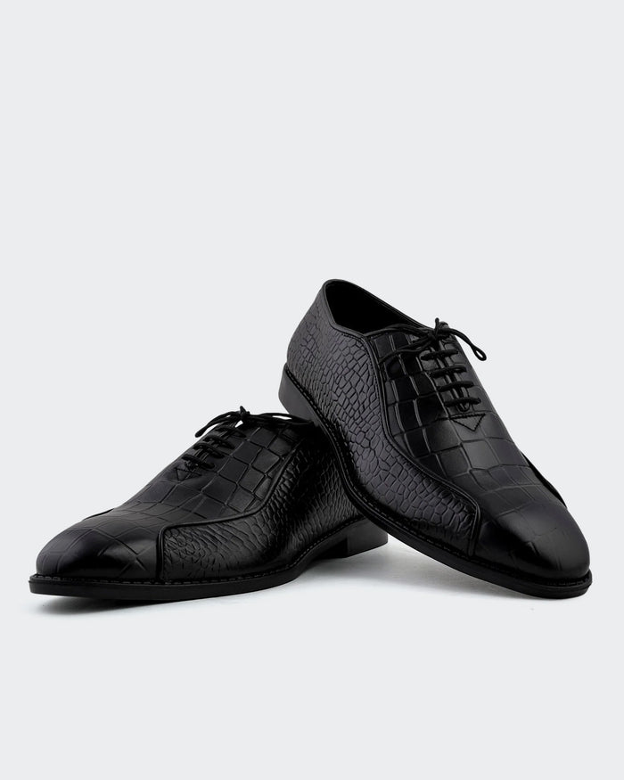 Men's Leather Formal Lace-Up Shoes
