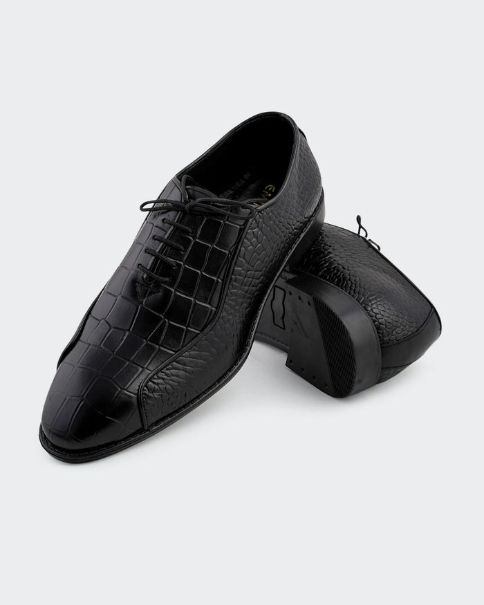Men's Leather Formal Lace-Up Shoes