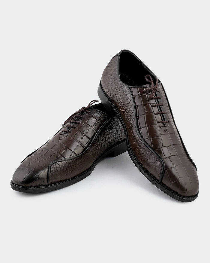 Men's Leather Formal Lace-Up Shoes