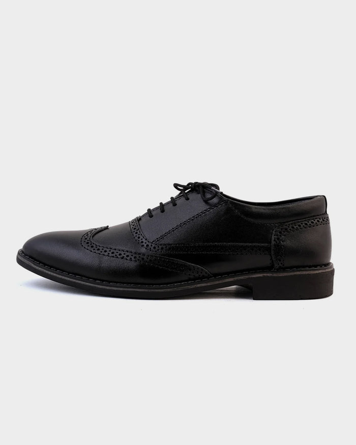 Men's Leather Lace-Up Shoes