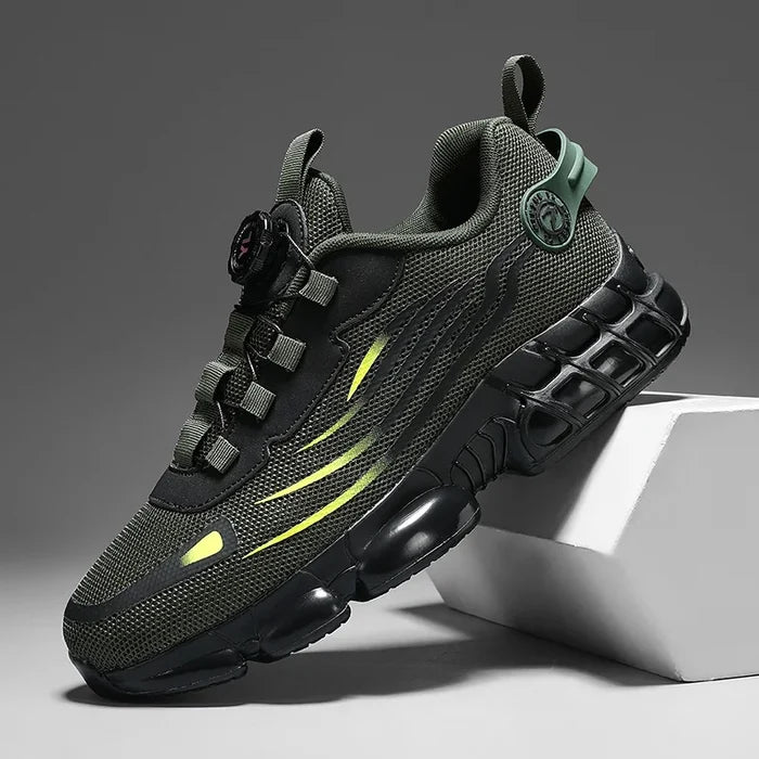 Men's Mesh Outdoor Casual Sneakers | Breathable Height-Increasing Walking & Hiking Shoes