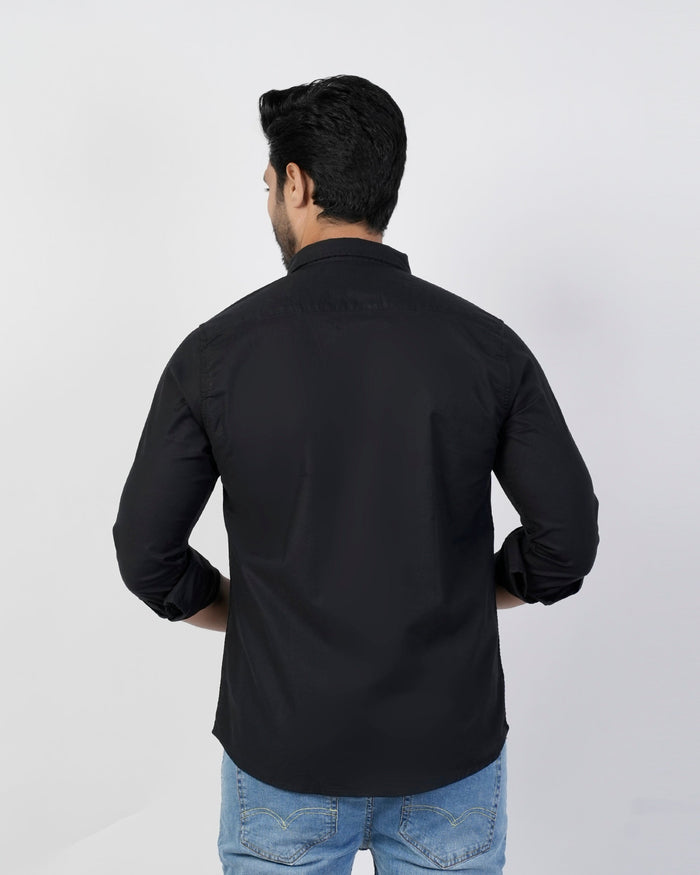 Men's Plain Casual Shirt