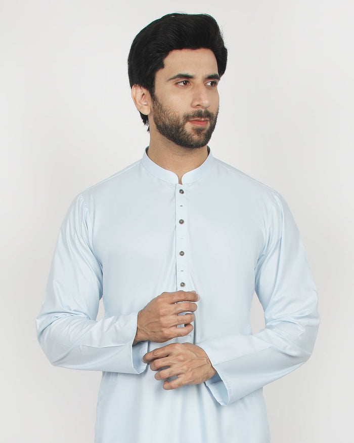 Eminent Men's Kurta Pajama Suit - Sky Blue, Men's Shalwar Kameez, Eminent, Chase Value