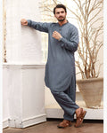 Eminent Men's Stitched Kurta Shalwar Suit - Indigo, Men's Shalwar Kameez, Eminent, Chase Value