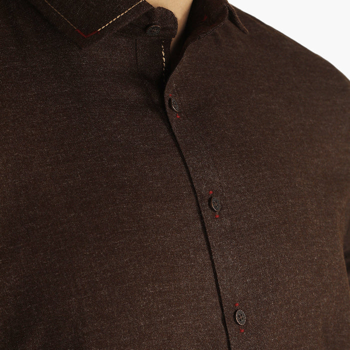 Eminent Trim Fit Shalwar Kameez - Dark Brown, Men's Shalwar Kameez, Eminent, Chase Value