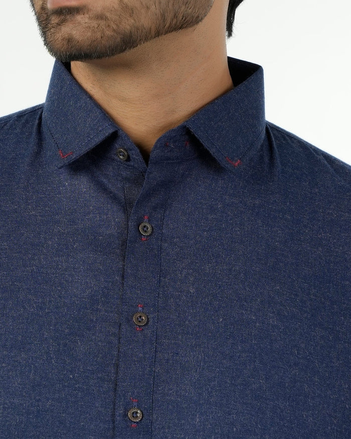 Eminent Trim Fit Shalwar Kameez - Ink Blue, Men's Shalwar Kameez, Eminent, Chase Value