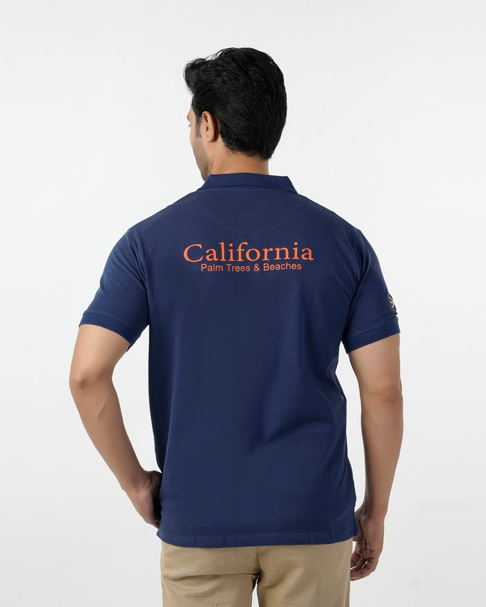 Eminent Men's Polo Half Sleeves T-Shirt - Navy Blue, Men's T-Shirts & Polos, Eminent, Chase Value