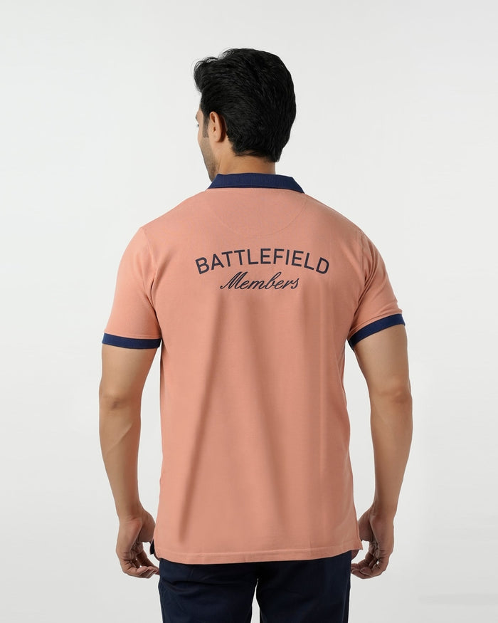 Eminent Men's Polo Half Sleeves T-Shirt - Clay, Men's T-Shirts & Polos, Eminent, Chase Value