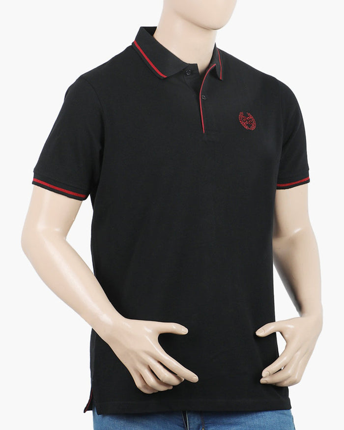 Eminent Men's Polo Half Sleeves T-Shirt - Black, Men's T-Shirts & Polos, Eminent, Chase Value