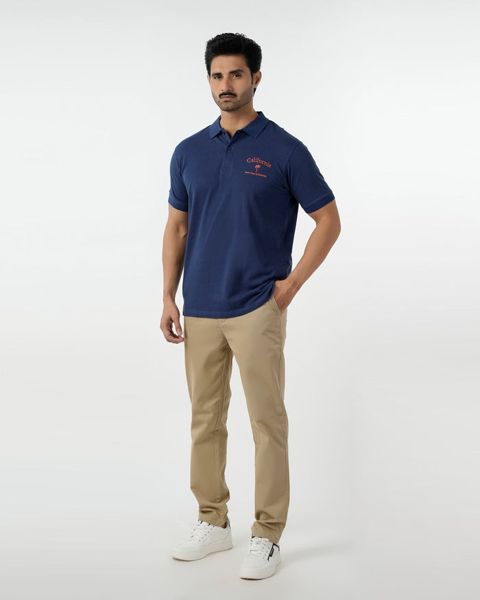 Eminent Men's Polo Half Sleeves T-Shirt - Navy Blue, Men's T-Shirts & Polos, Eminent, Chase Value