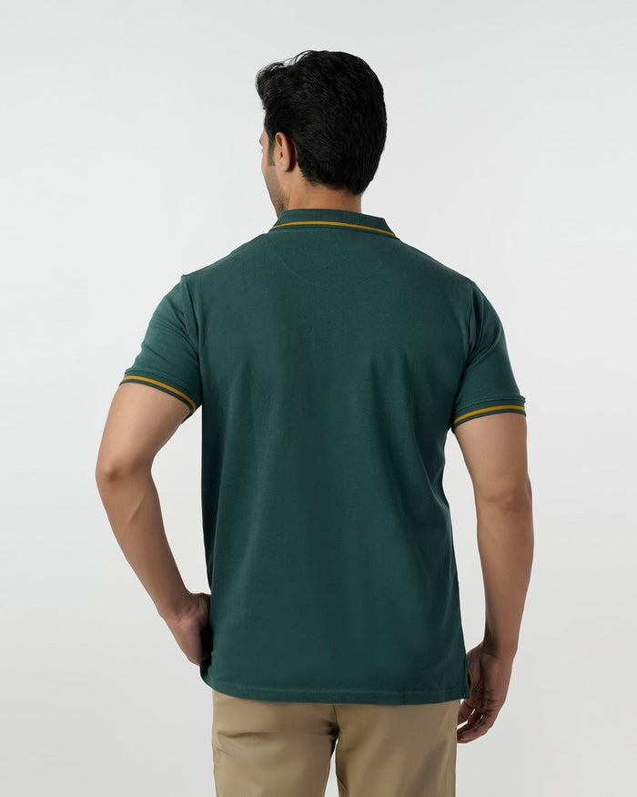 Eminent Men's Polo Half Sleeves T-Shirt - Green, Men's T-Shirts & Polos, Eminent, Chase Value