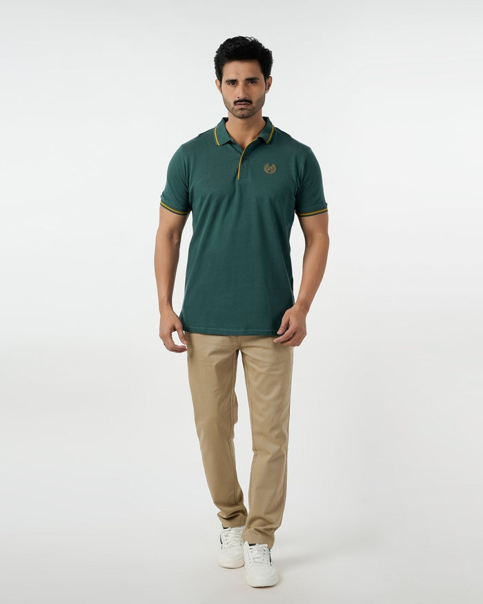 Eminent Men's Polo Half Sleeves T-Shirt - Green, Men's T-Shirts & Polos, Eminent, Chase Value