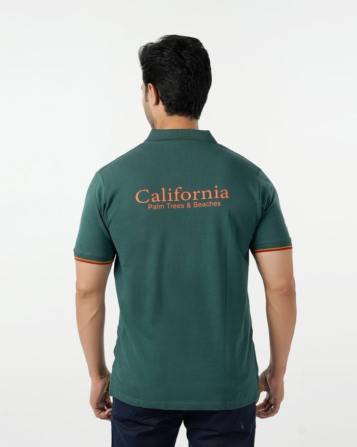 Eminent Men's Polo Half Sleeves T-Shirt - Green, Men's T-Shirts & Polos, Eminent, Chase Value