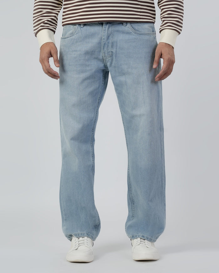 Men's Regular Fit Denim Pants