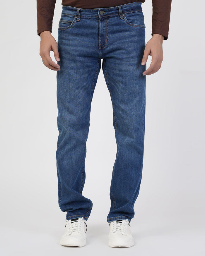 Men's Regular Fit Denim Pants