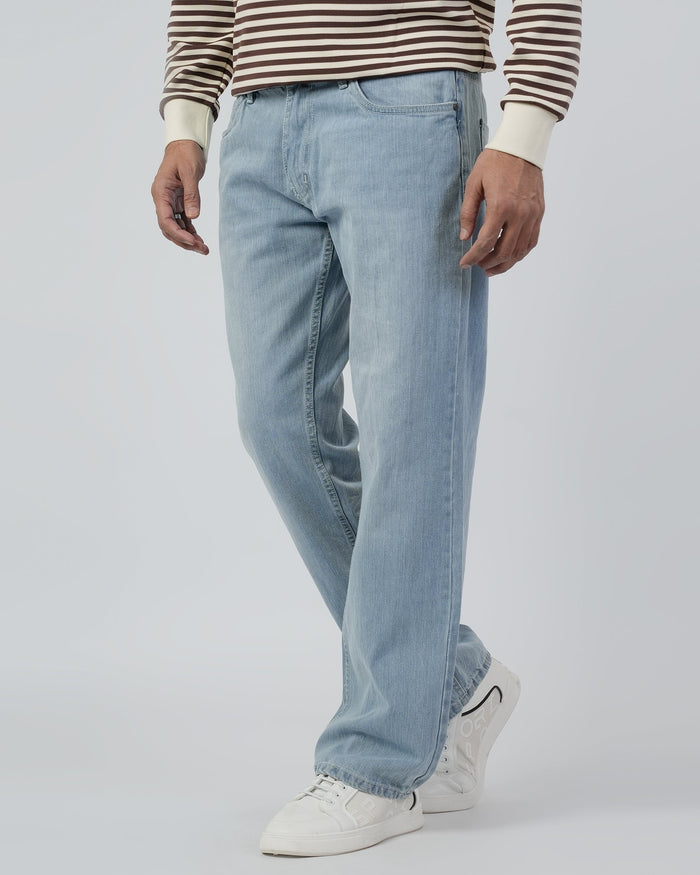 Men's Regular Fit Denim Pants