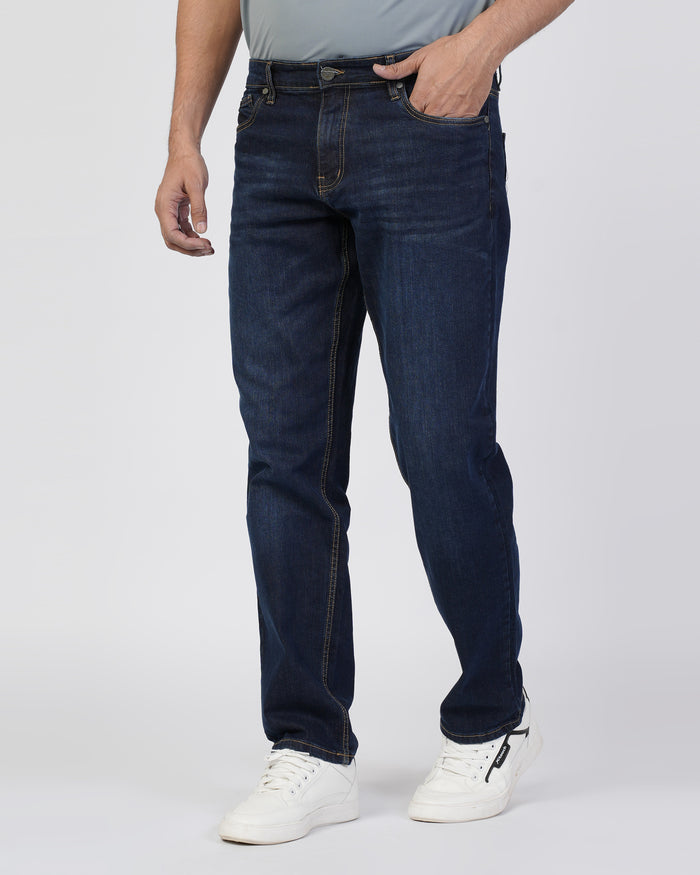 Men's Regular Fit Denim Pants