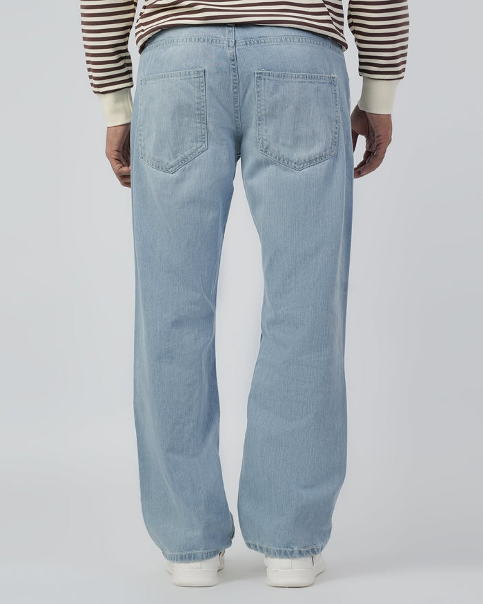 Men's Regular Fit Denim Pants