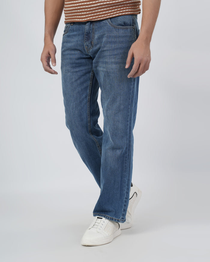 Men's Regular Fit Denim Pants
