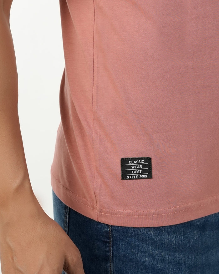 Eminent Men's Round Neck Half Sleeves Printed T-Shirt - Desert San, Men's T-Shirts & Polos, Eminent, Chase Value