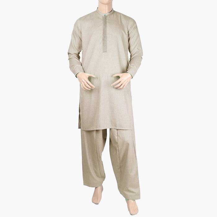 Eminent Men's Trim Fit Shalwar Suit - Fawn, Men's Shalwar Kameez, Eminent, Chase Value