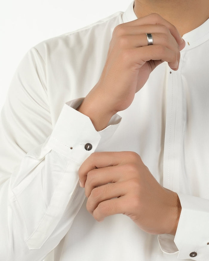 Eminent Men's Shalwar Suit - Off White, Men's Shalwar Kameez, Eminent, Chase Value