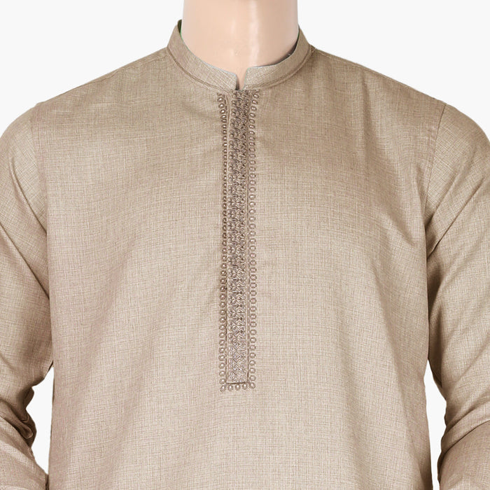 Eminent Men's Trim Fit Shalwar Suit - Ash Grey, Men's Shalwar Kameez, Eminent, Chase Value