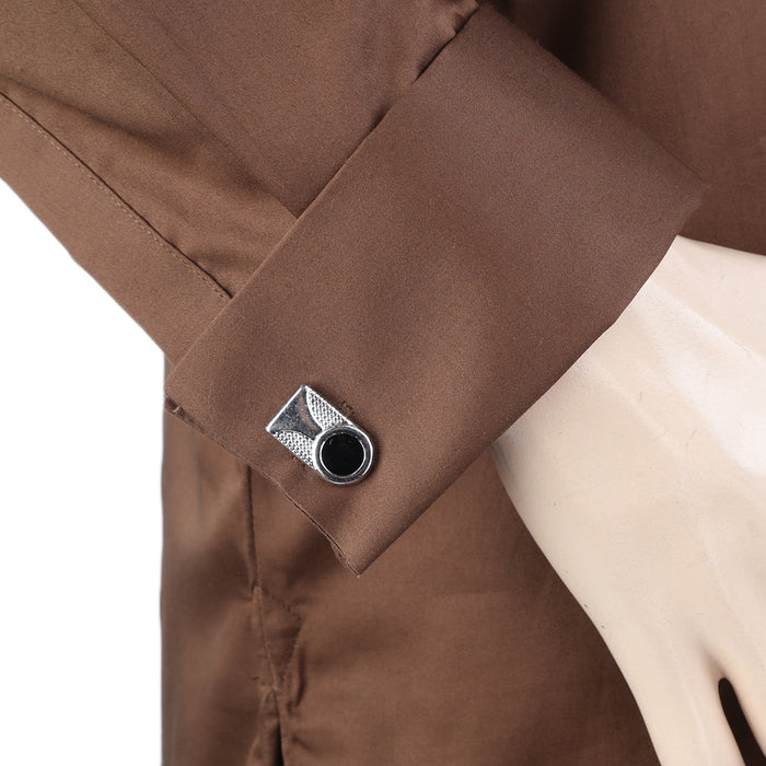 Eminent Men's Trim Fit Shalwar Suit Plain - Dark Brown, Men's Shalwar Kameez, Eminent, Chase Value