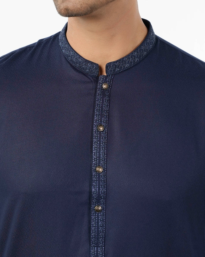 Eminent Men's Kurta Shalwar Suit - Navy Blue, Men's Shalwar Kameez, Eminent, Chase Value